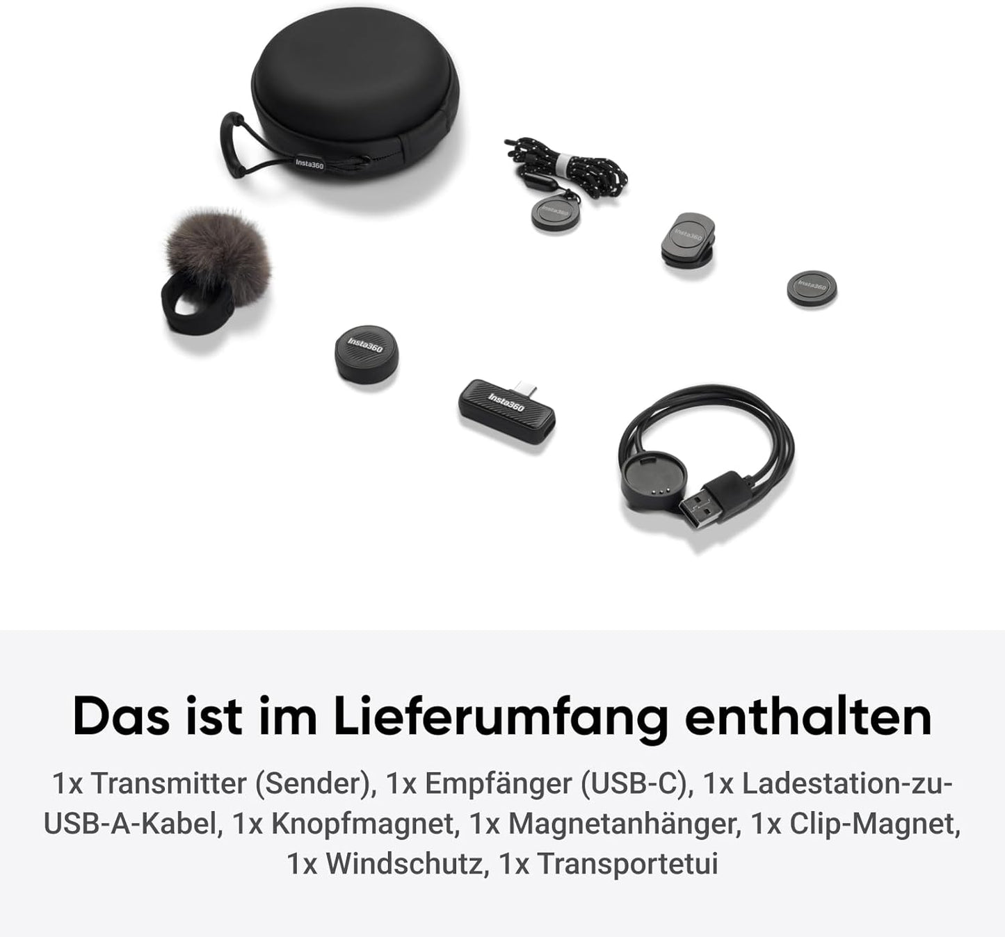 Mic Air drahtloses Mikrofon Set (1 TX + 1 RX), Mic Air (1 TX + 1 RX)