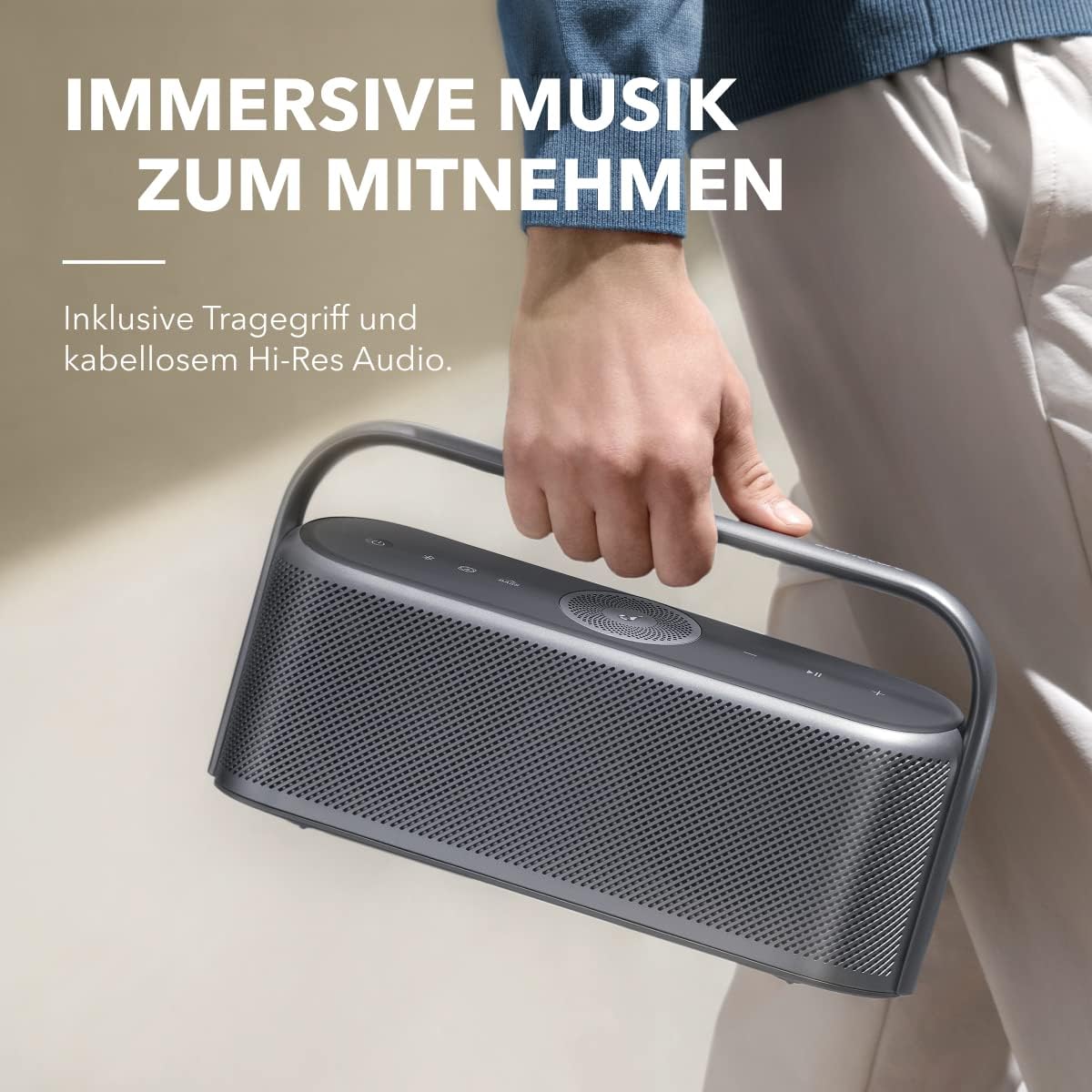 Motion x600 Bluetooth Lautsprecher, black