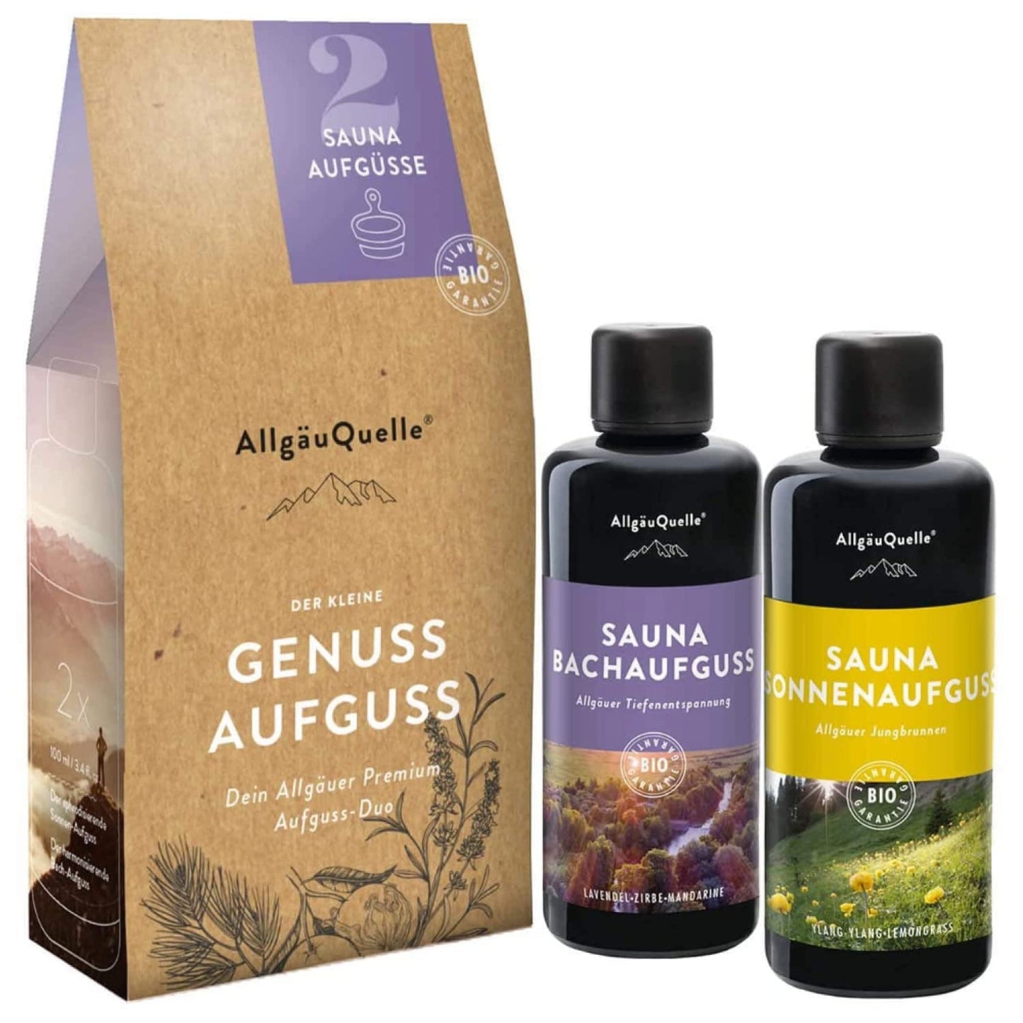Saunaaufguss-Set, Saunaaufguss-Set, 2x100ml