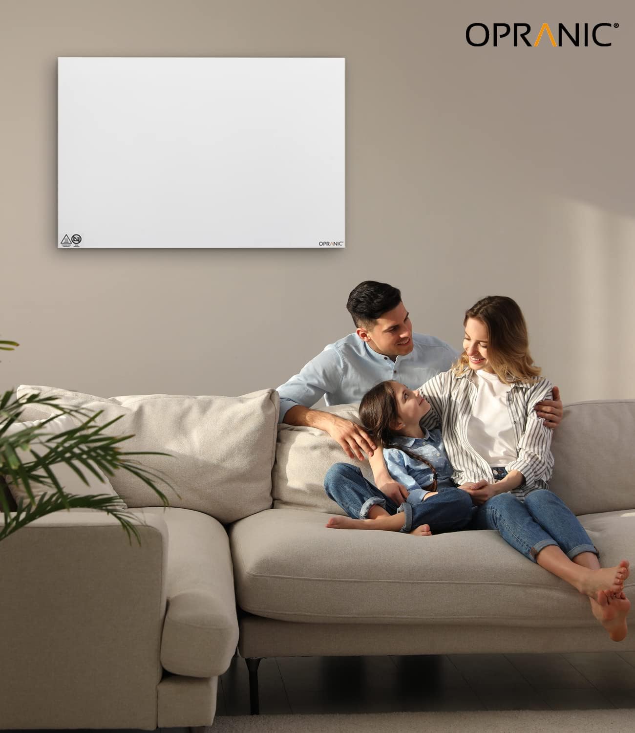 P5 Premium Infrarotheizung, 300 Watt mit Standfüße