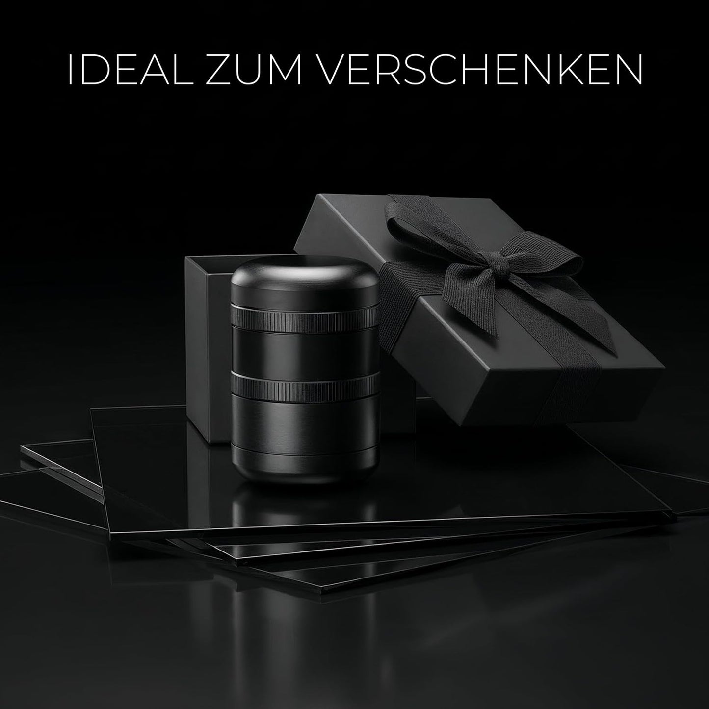 Grinder 5-teilig, Schwarz