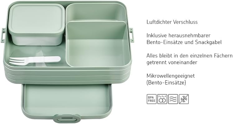 Bento Box Take A Break, Gross / Keine Personalisierung / Nordic Black