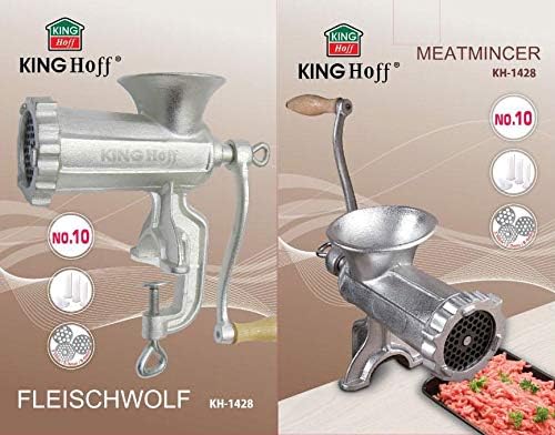 KH-1428 Fleischwolf mit Wurstfüll-Zubehör, Gr. 10