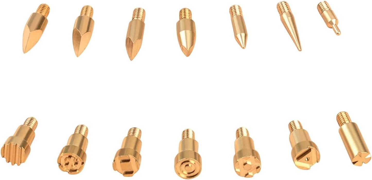 16-teiliges Brandmalkolben-Set PBMK 30