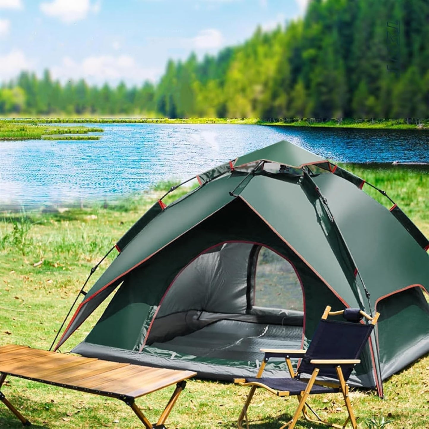 Pop-up Campingzelt für 2-3 Personen, wasserdicht