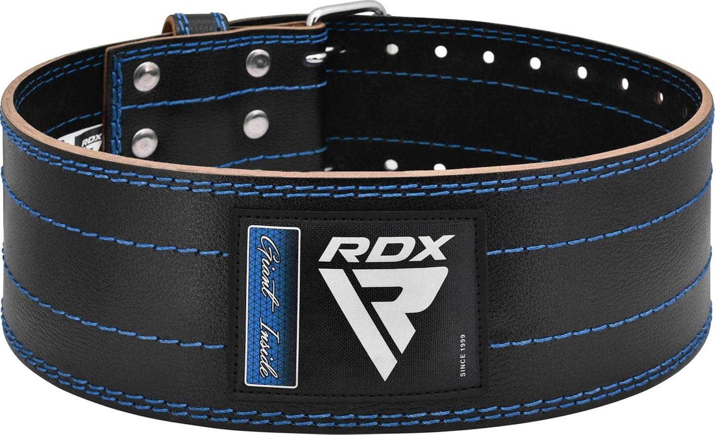 Gewichthebergürtel für Krafttraining, BLAU X-Small