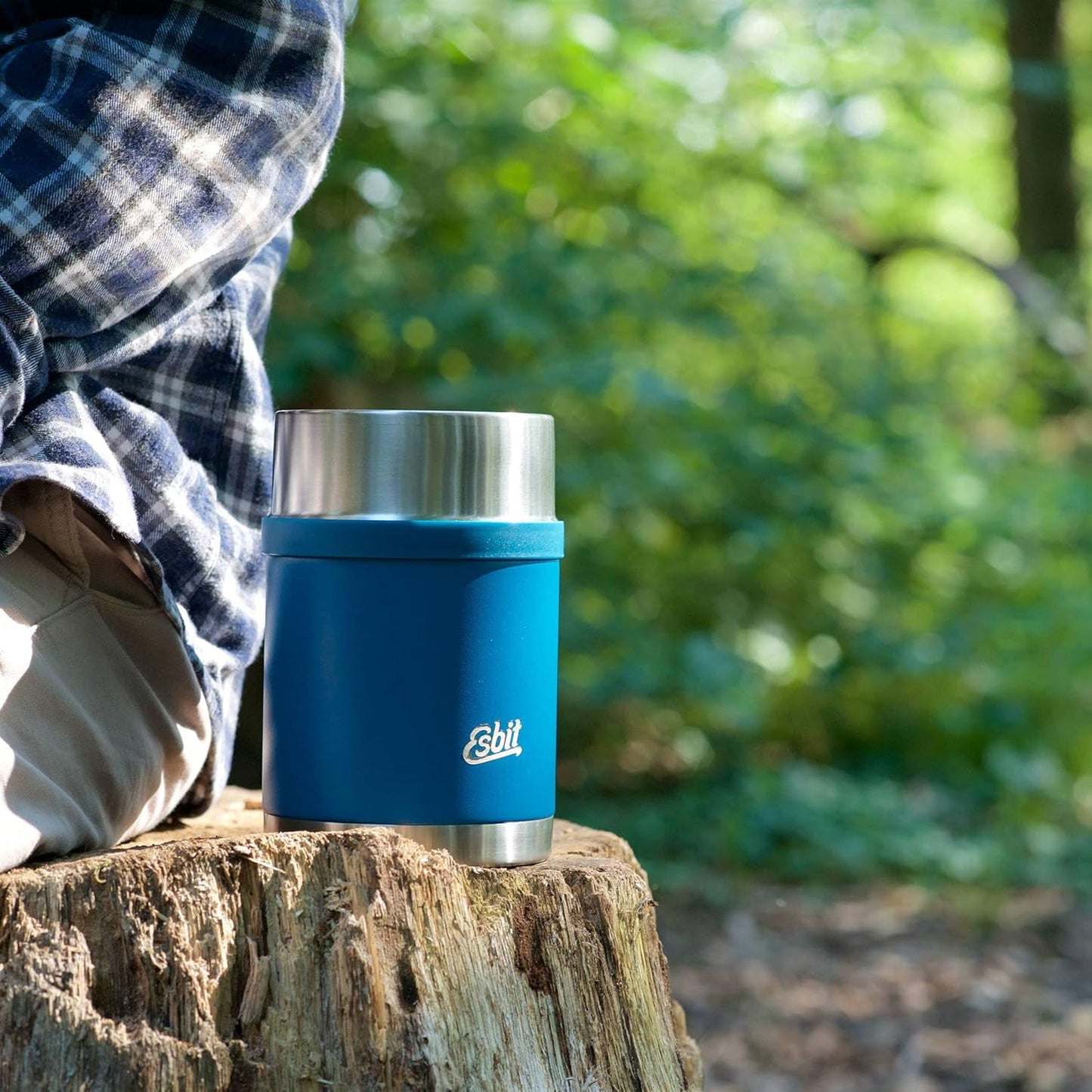 Thermobehälter Sculptor, Polar Blue 750 ml Ohne Manschette