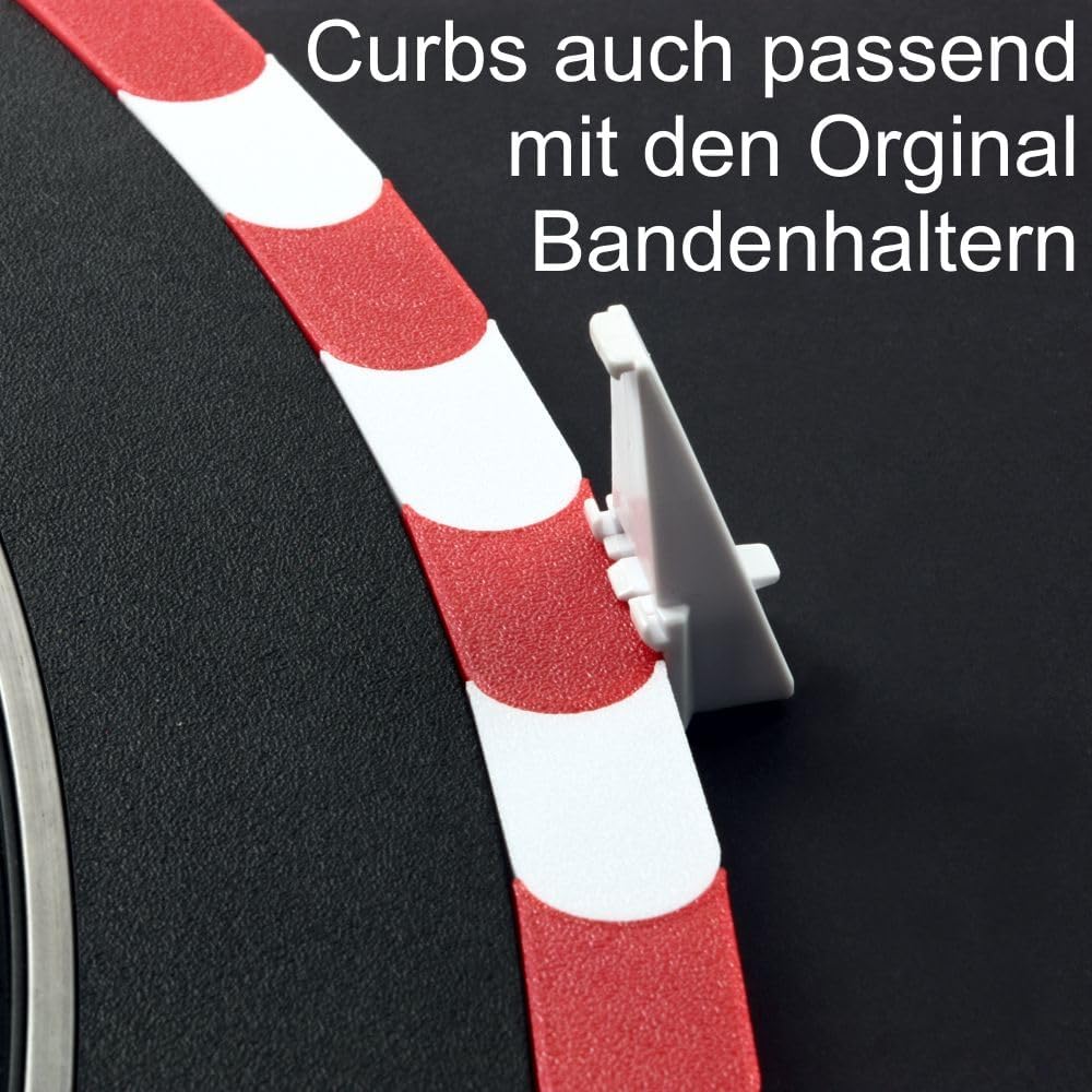 Slotcar Randsteine für Carrera Bahn (3 m)