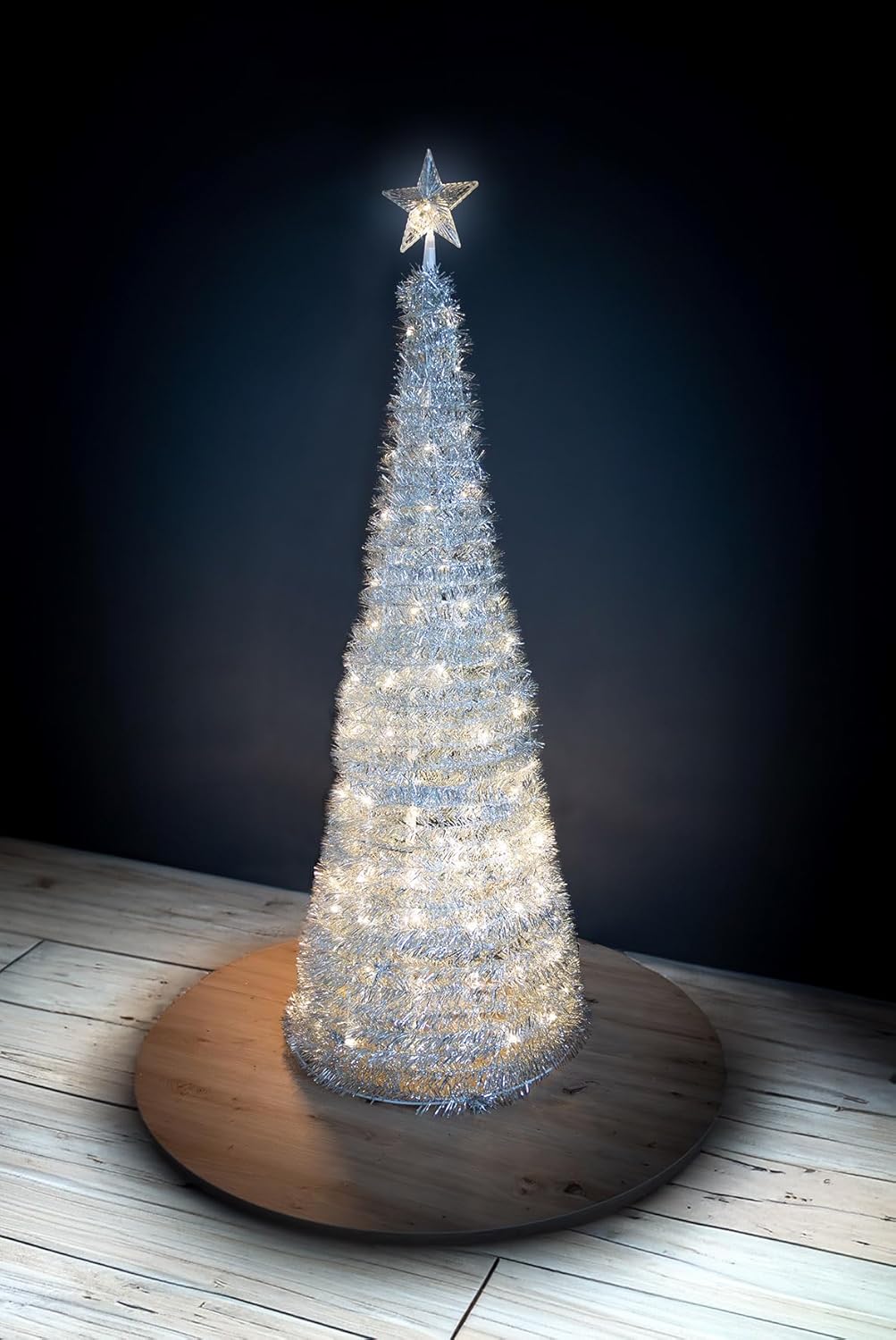 Spiral-Tannenbaum, Silber