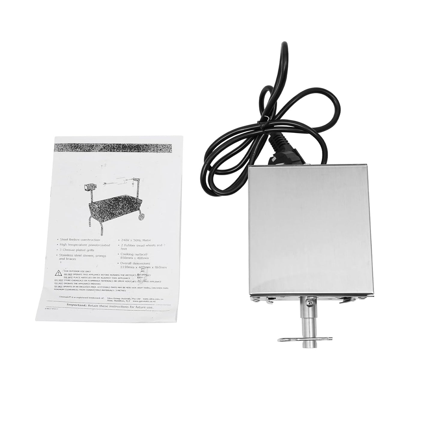 Elektromotor für Grillspiess