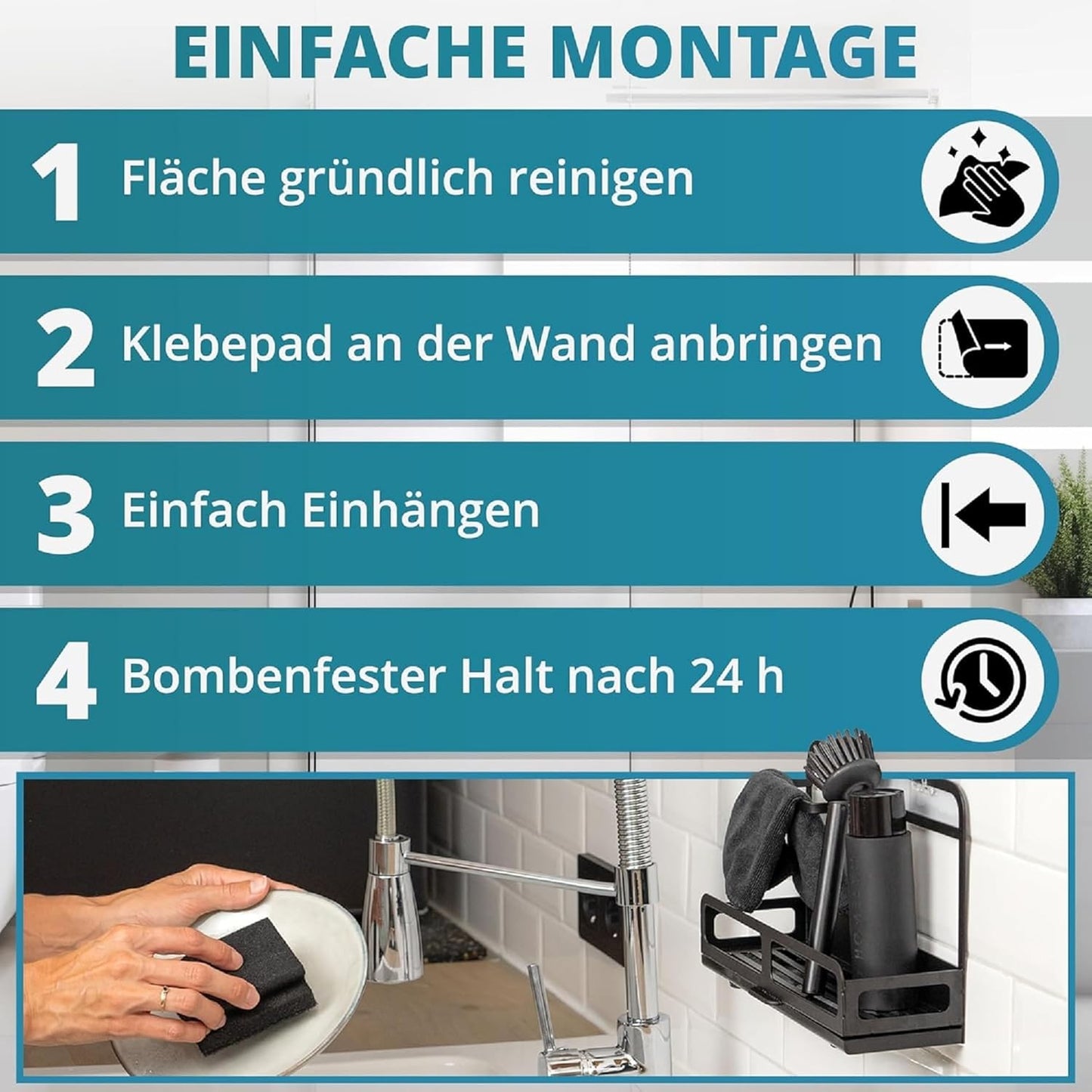 Spülbecken Organizer-Set, Organizer-Set