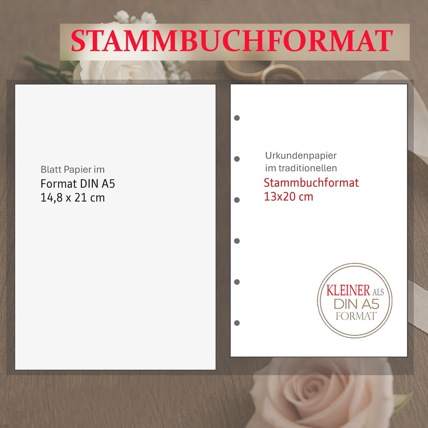 Familienbuch A5 mit Silberprägung