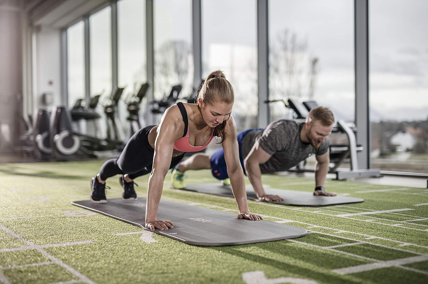 Gymnastikmatte Fitline, schiefer