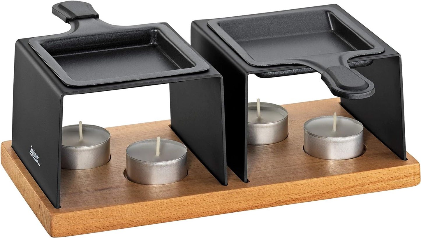Gourmet Raclette, Teelicht Raclette; 2 Personen