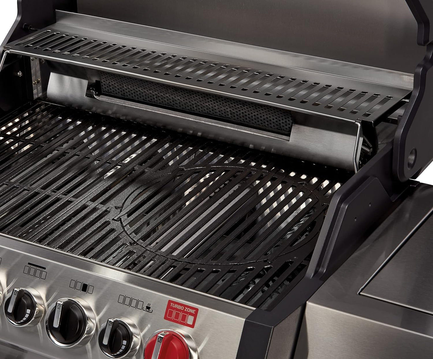 Rost-in-Rost System für Gasgrill