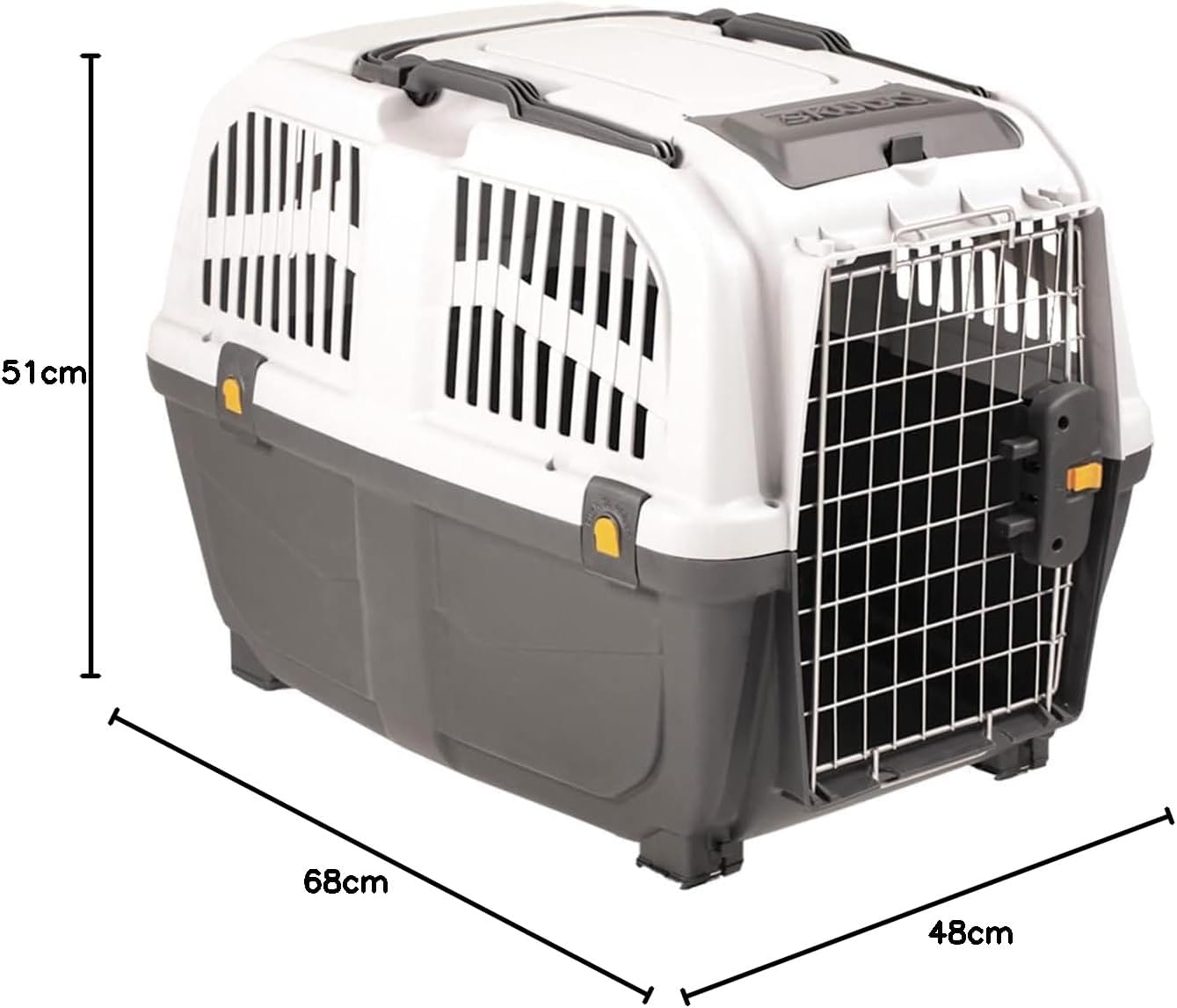 Transportbox Skudo 4, Grau Größe 4 (68 x 48 x 51 cm)