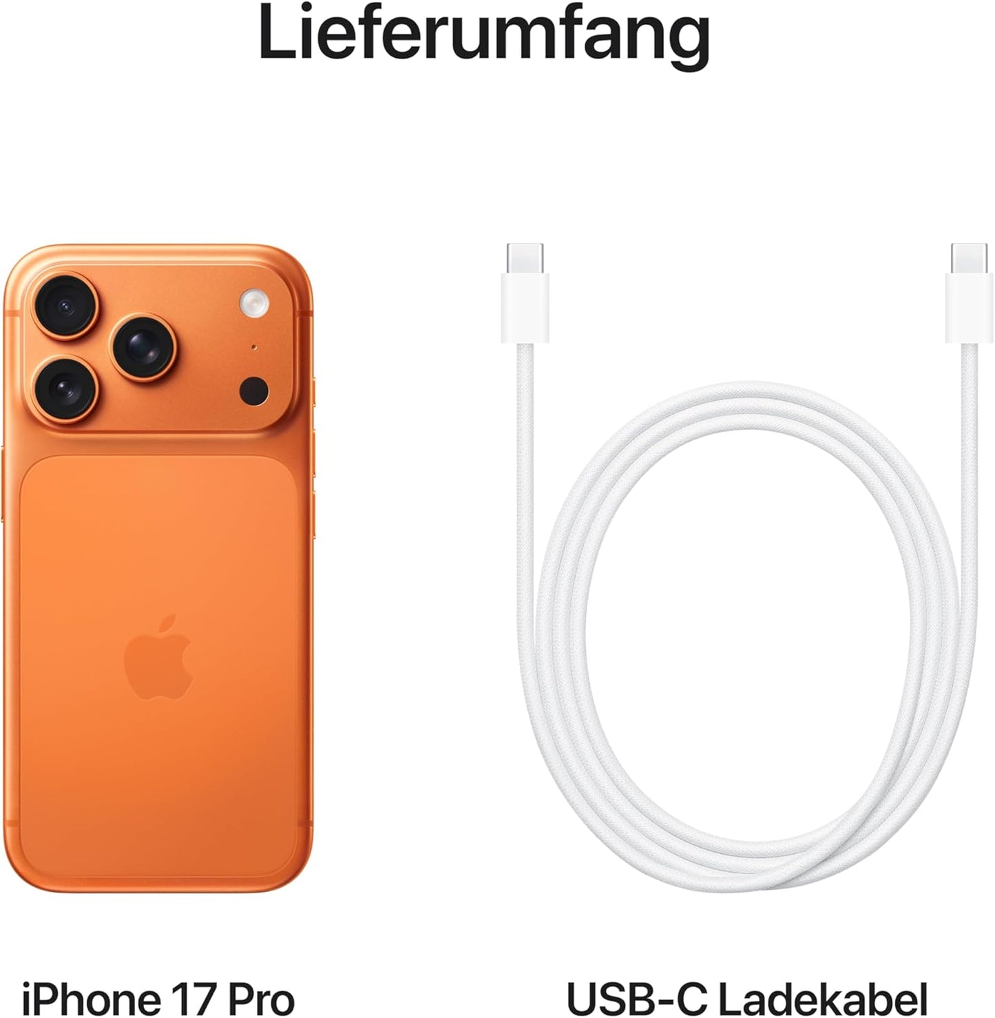 iPhone 17 Pro, Cosmic Orange 256 GB