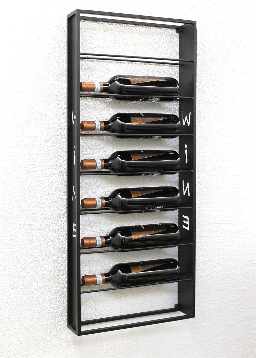 Weinregal für die Wand