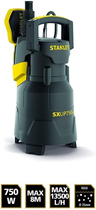 Tauchpumpe SXUP750PTE, 750 W - Klar- und Schmutzwasser