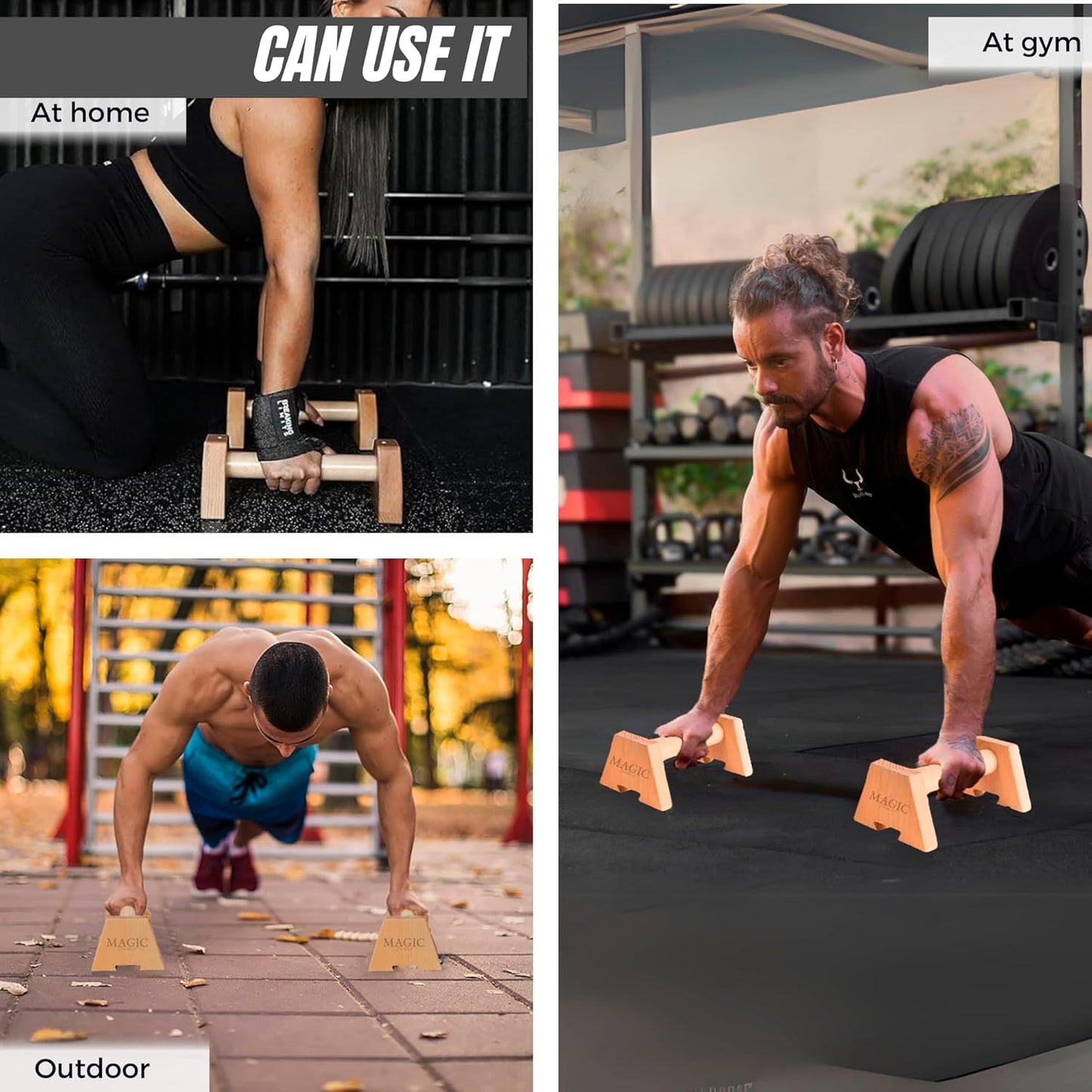 Push-Up-Trainingsset mit Widerstandsband, B0072