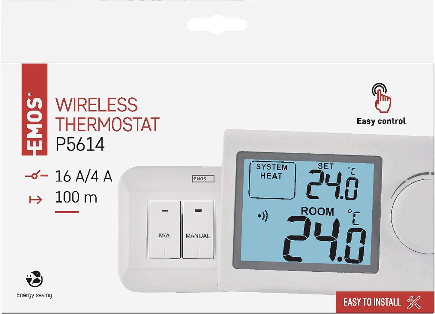 Raumthermostat P5614, Drahtlos