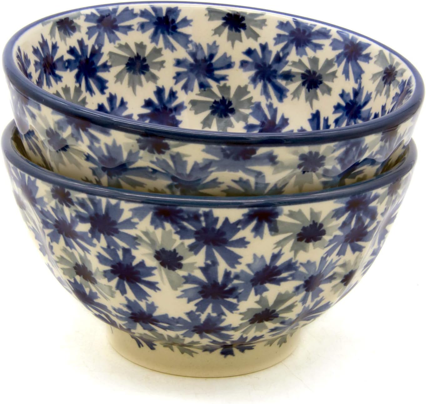 2-teiliges Reis-Schalen-Set mit Kornblumendekor, Dekor Kornblumen