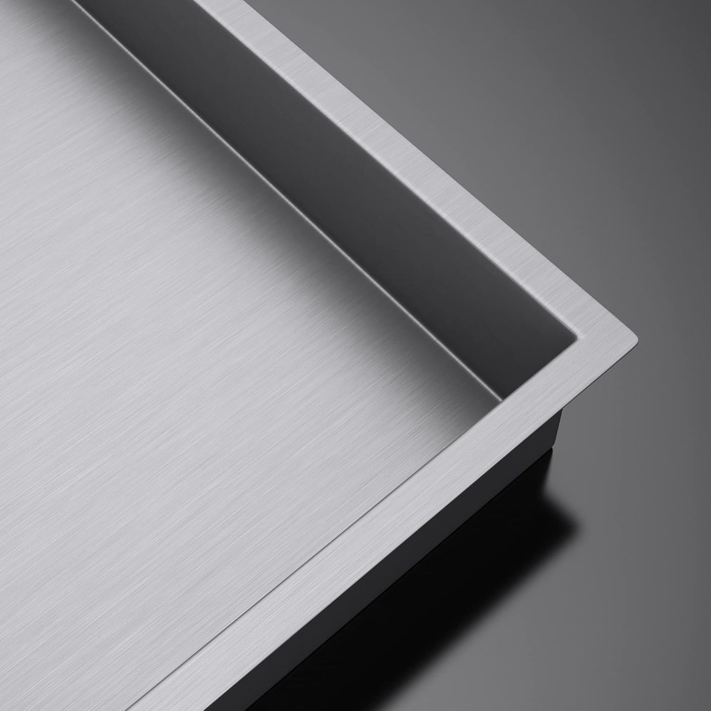 Wandnische Duschablage, 15 x 30 cm Silber