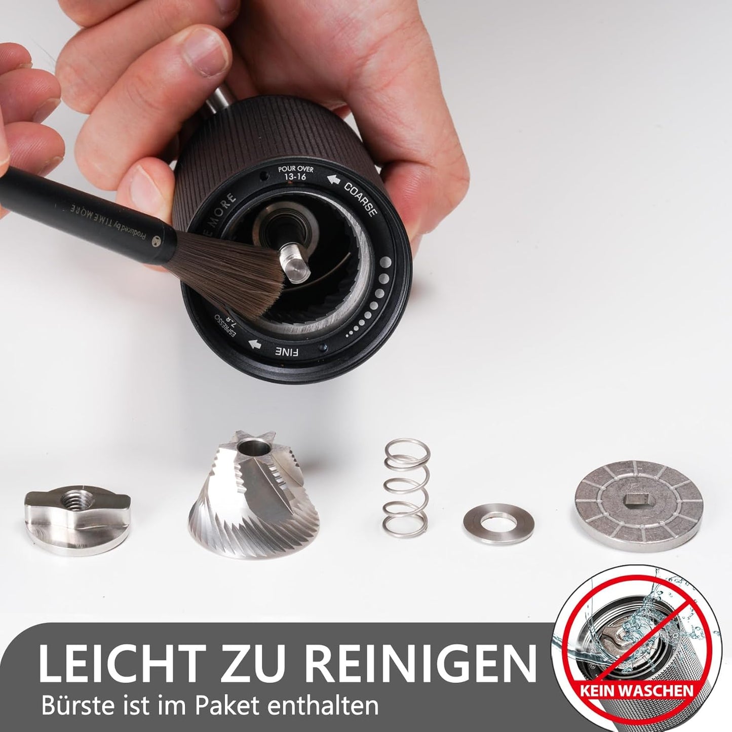 Chestnut C3S Pro Manuelle Kaffeemühle, C3s Pro Schwarz
