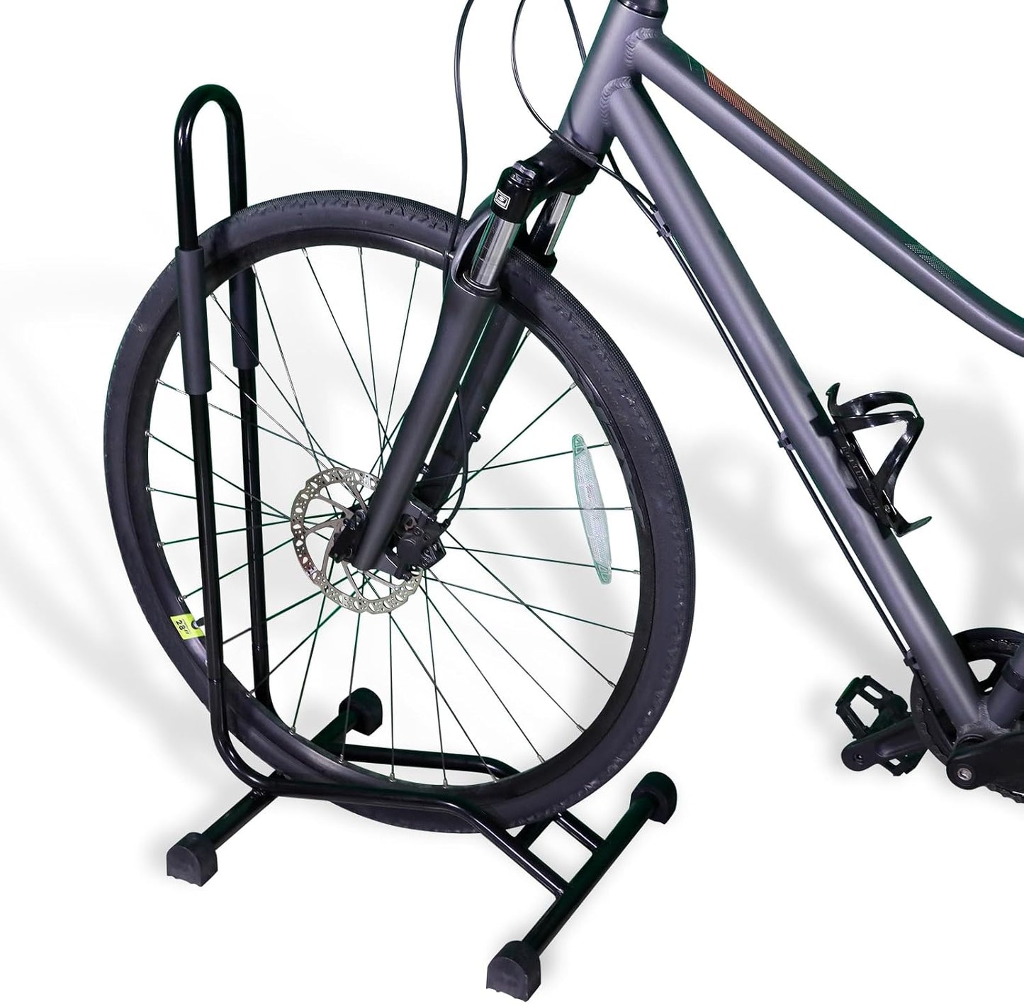 2 Stück Fahrradständer Bodenhalter für 29 Zoll Räder, Freistehend x 2
