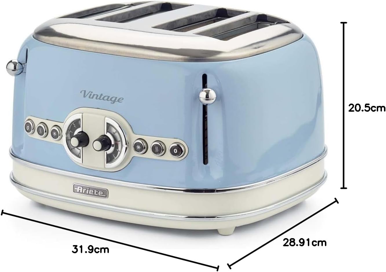 156 Toaster Vintage, Blau