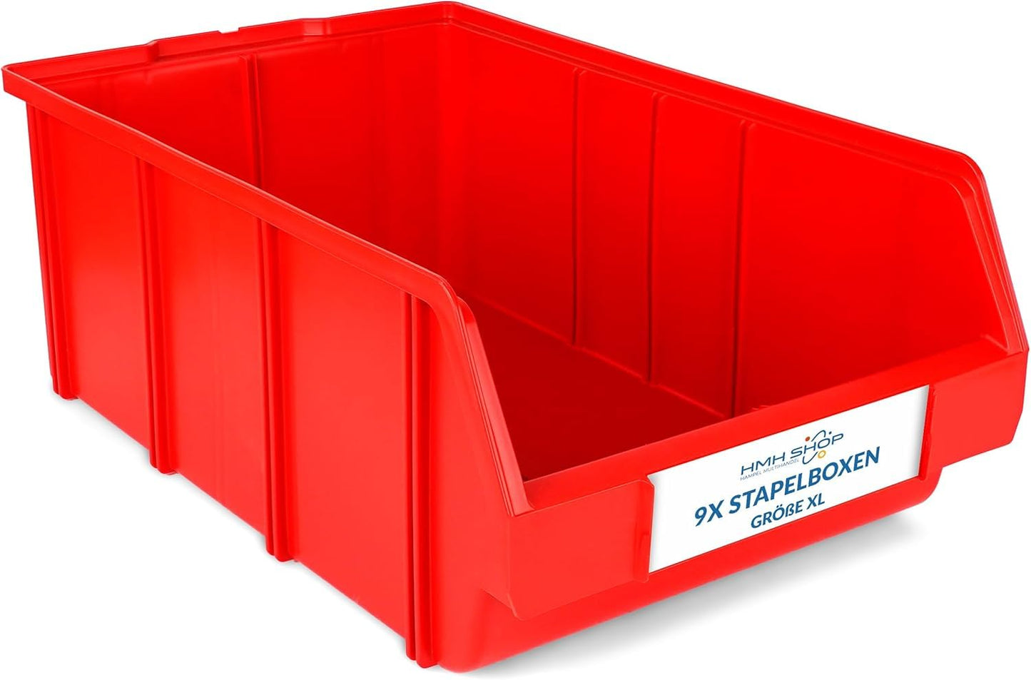 9er-Set Stapelboxen für Werkstatt & Lager