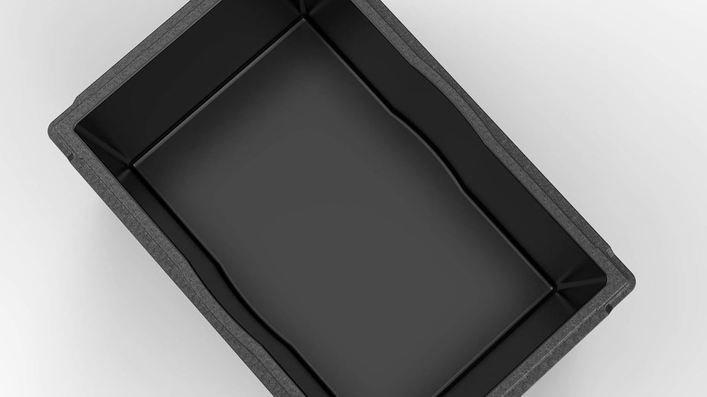 Thermobox GN 1/1 für Essen, Schwarz