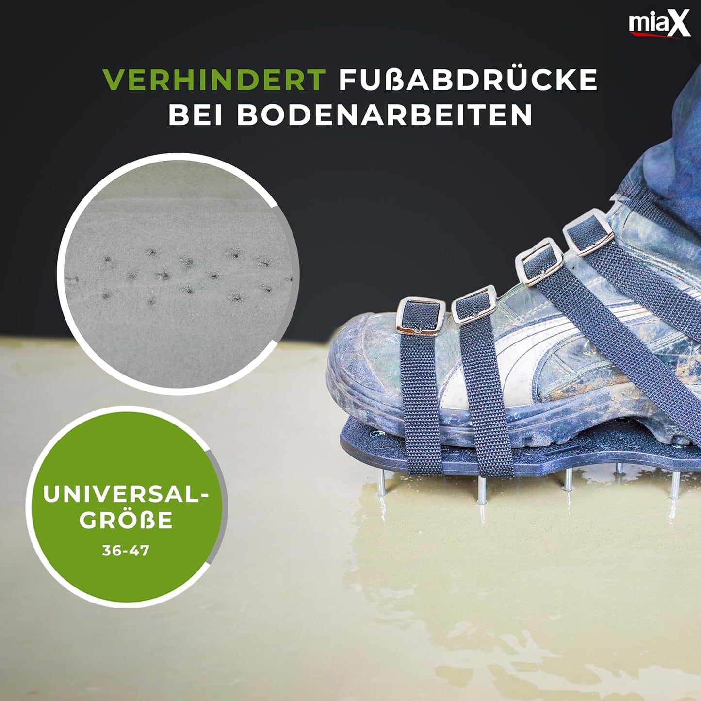 Rasenbelüfterschuhe