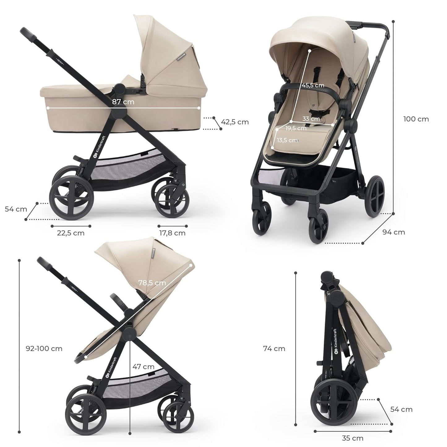 Newly 4in1, NEWLY 4 in 1, Beige