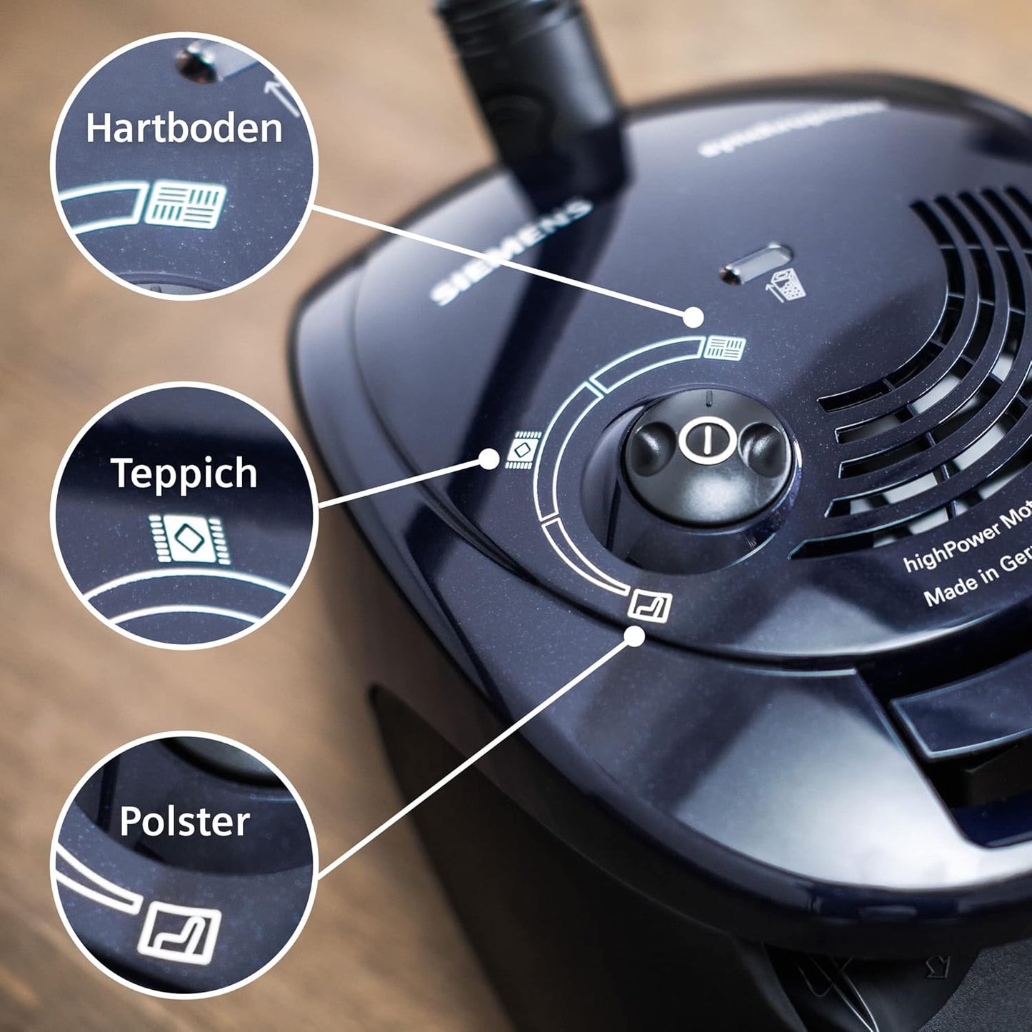 Staubsauger mit Beutel synchropower VS06A111