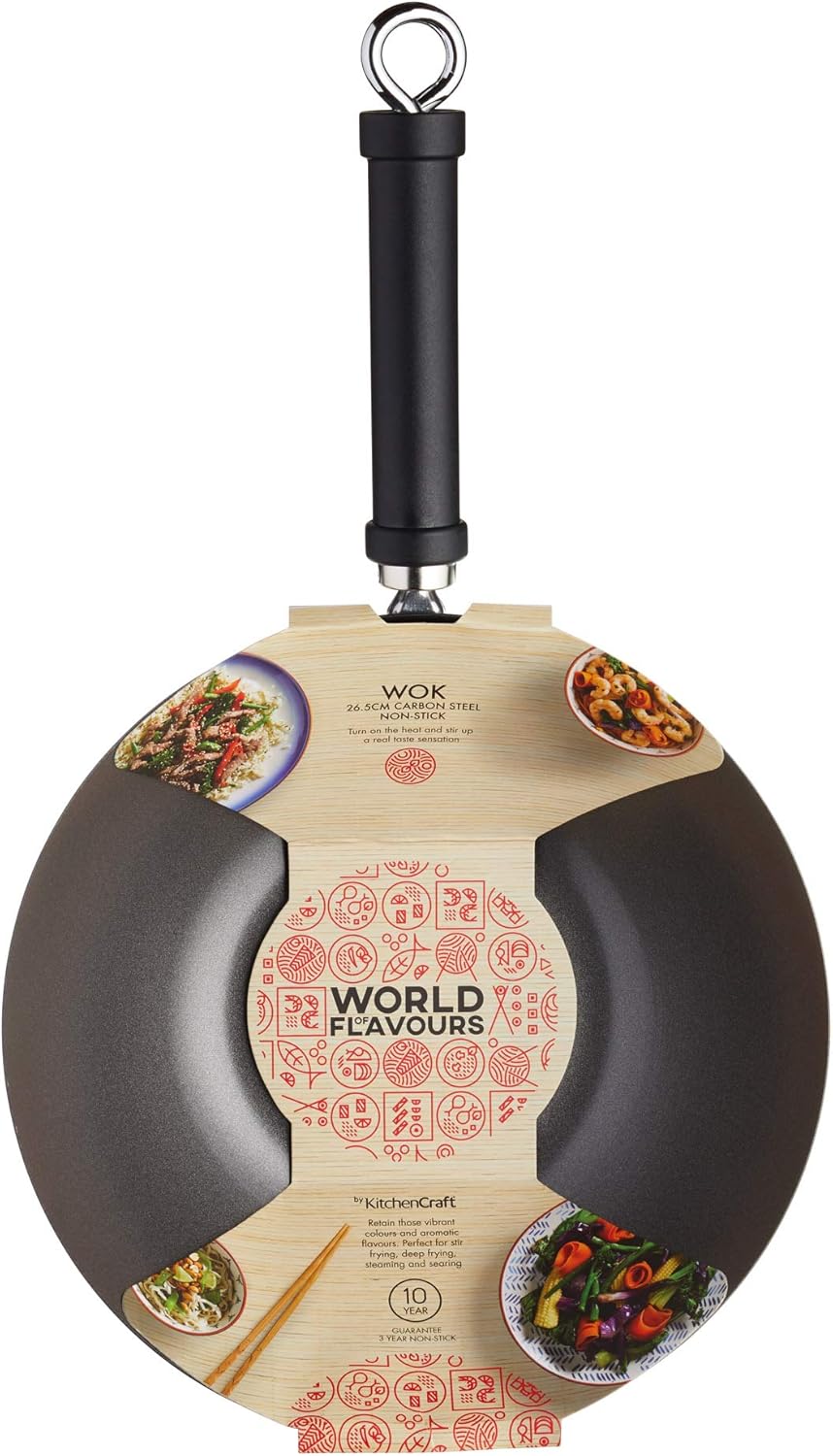 KCOR4 Pure Oriental Wok, 28 x 18 x 18 cm