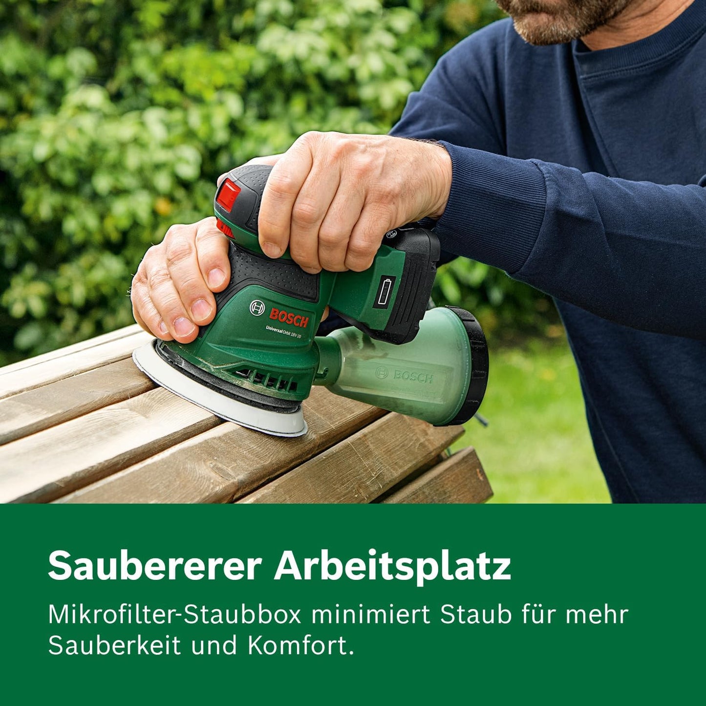 Exzenterschleife UniversalOrbit 18V-20 1x2,0Ah, 1x 2.0 Ah Akku | Set