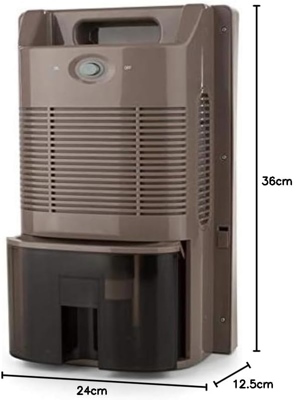 Drybest 2000 2G Luftentfeuchter mit 2L Tank, Grau