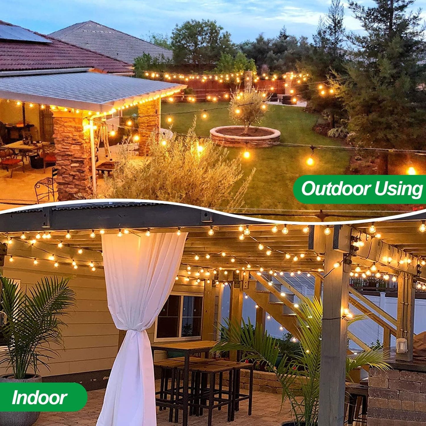 LED-Outdoor-Lichterkette, 30M