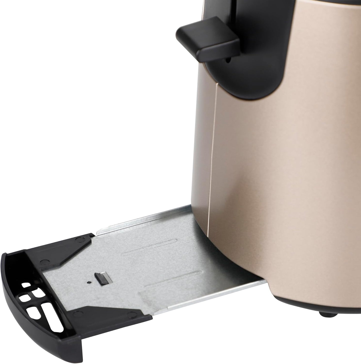 Edelstahl-Toaster mit Brötchenaufsatz, 2 Schlitze