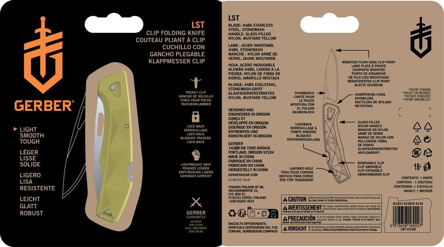 LST Folding - DP PE Yellow, Gelb
