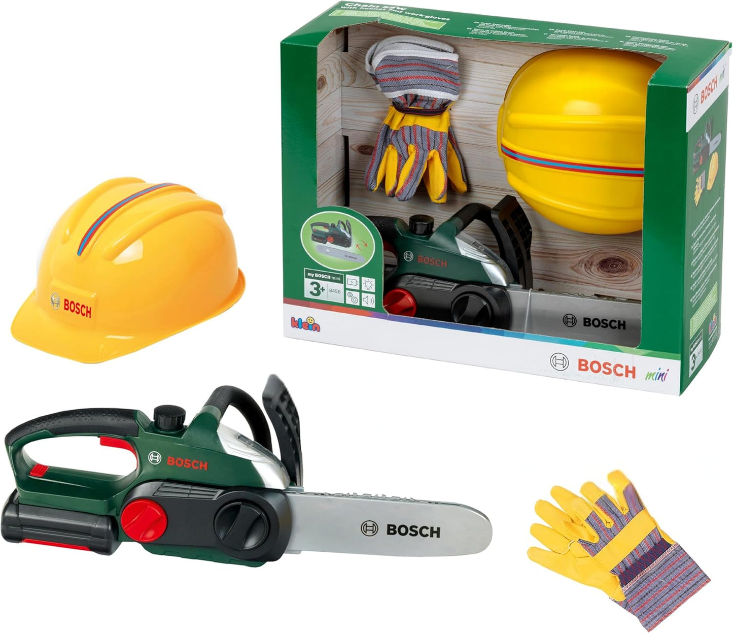 Werker-Set mit Kettensäge