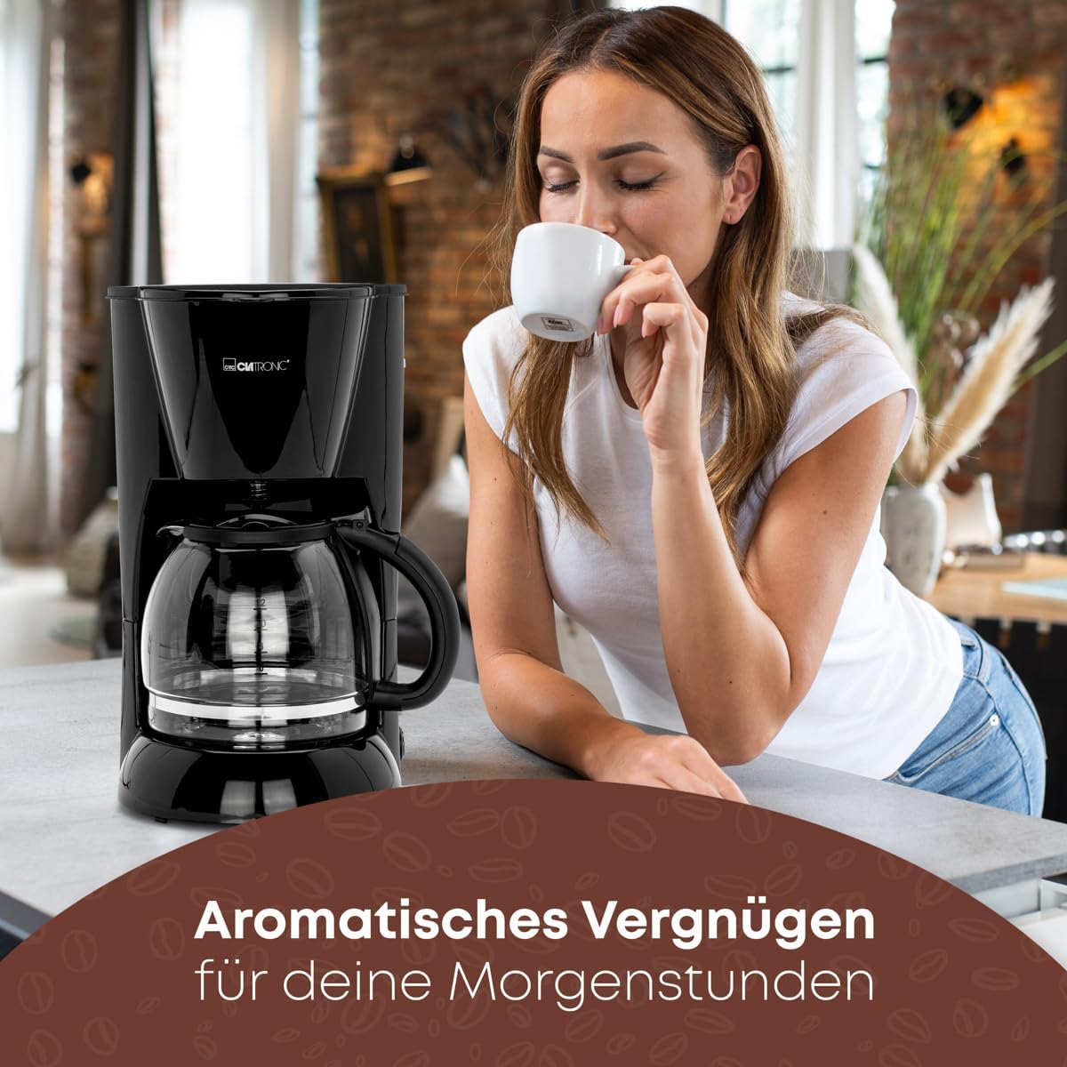 Kaffeemaschine KA 3473, Schwarz