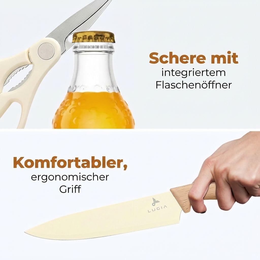 Messerset mit Block