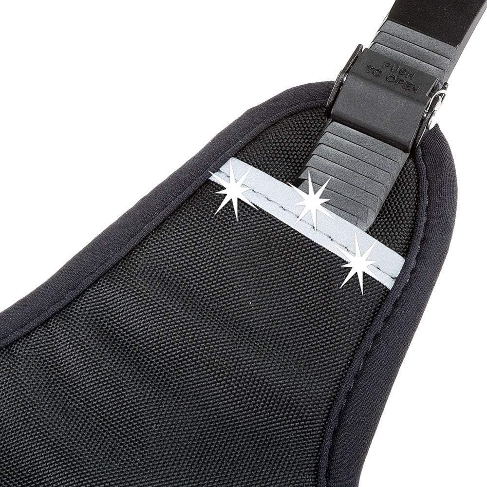 Ausbruchssicheres Hundegeschirr „Ergotrekking“, Schwarz Small