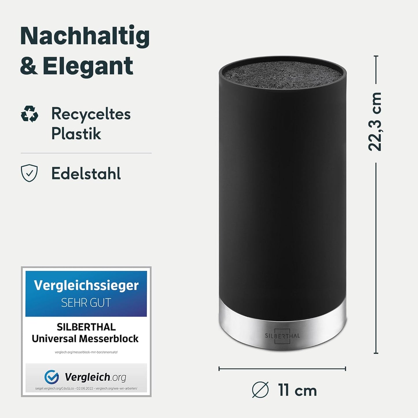 Messerhalter, Schwarz