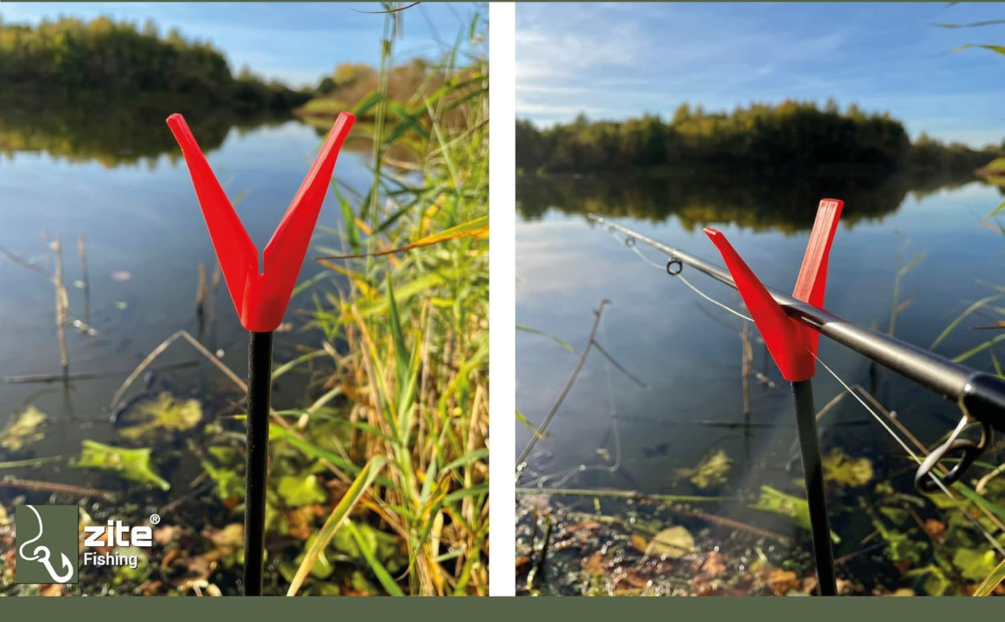 10er-Set V-Rutenhalter für Angeln, 10 Stück