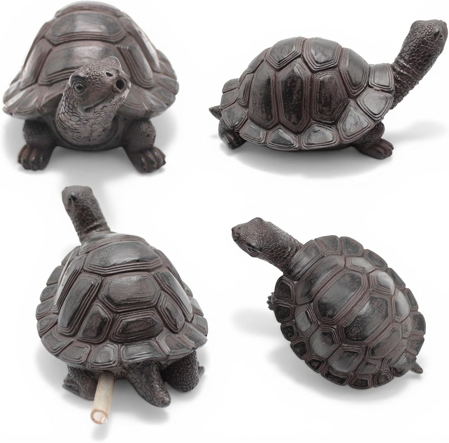 Solar-Wasserspeier Schildkröte mit Pumpe (Polyresin)