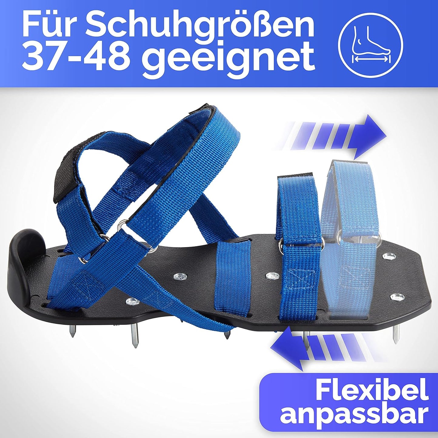 Nagelschuhe NS-000, zwei Nagellängen