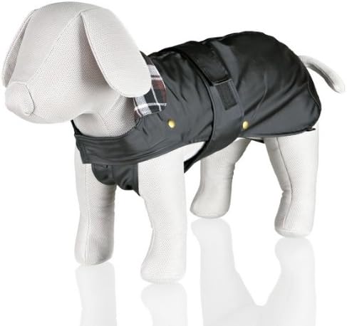 Hundemantel Paris mit herausnehmbarem Innenfutter-, Schwarz XL 70